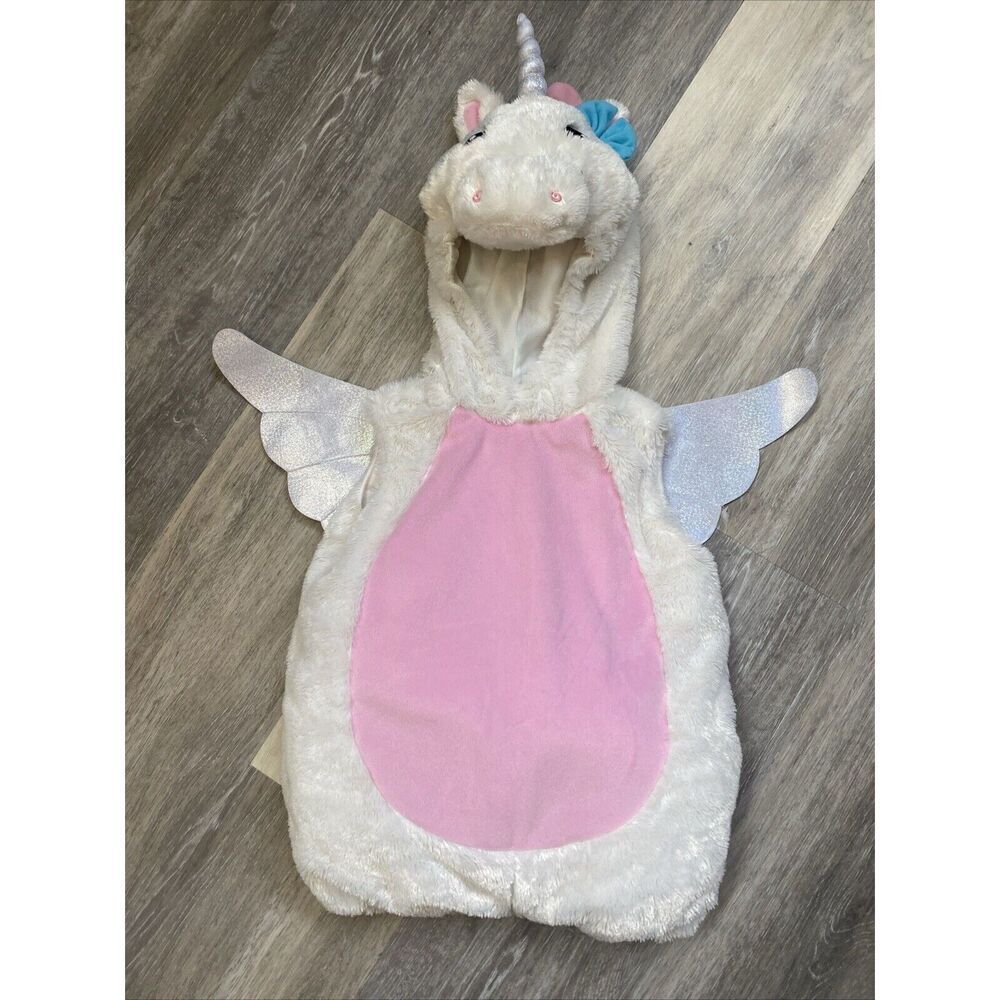 Koala Kids Unicorn Costume 18-24 Months Infant Girl Hooded Pullover Sleeveless